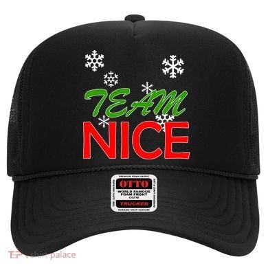 Team Nice Santa's Nice List Hat