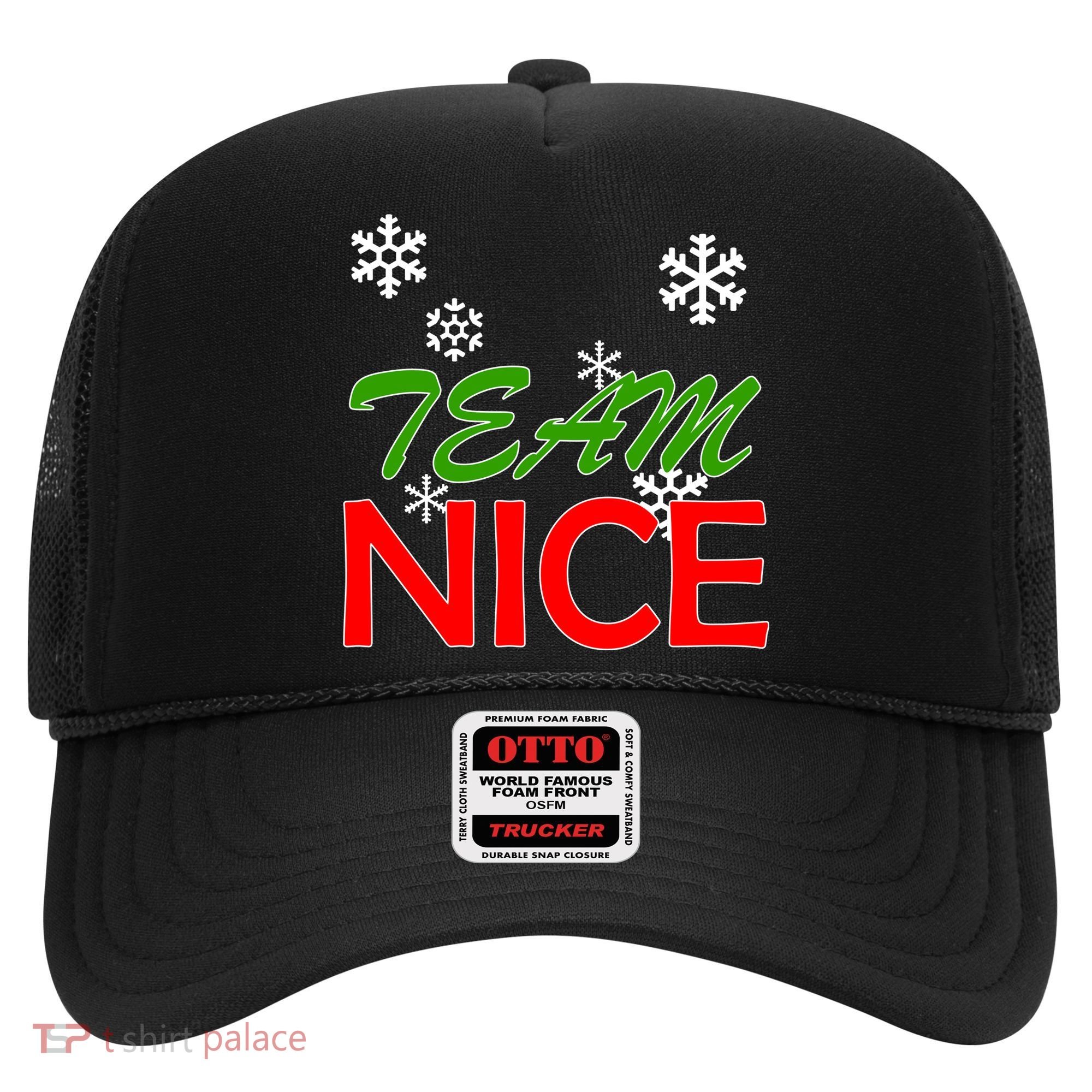 Team Nice Santa's Nice List Hat