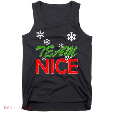 Team Nice Santa's Nice List Tank Top