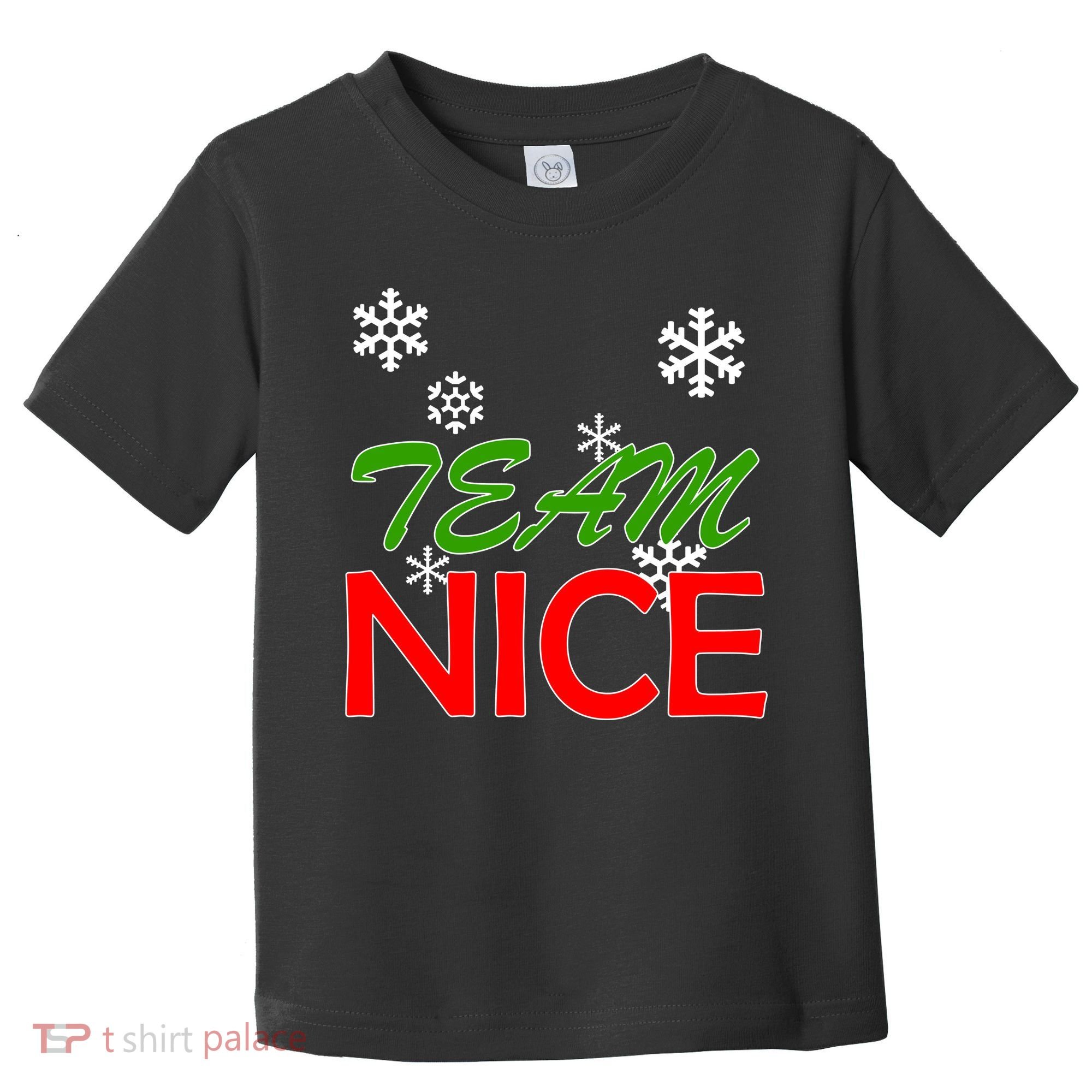 Team Nice Santa's Nice List Toddler T-Shirt