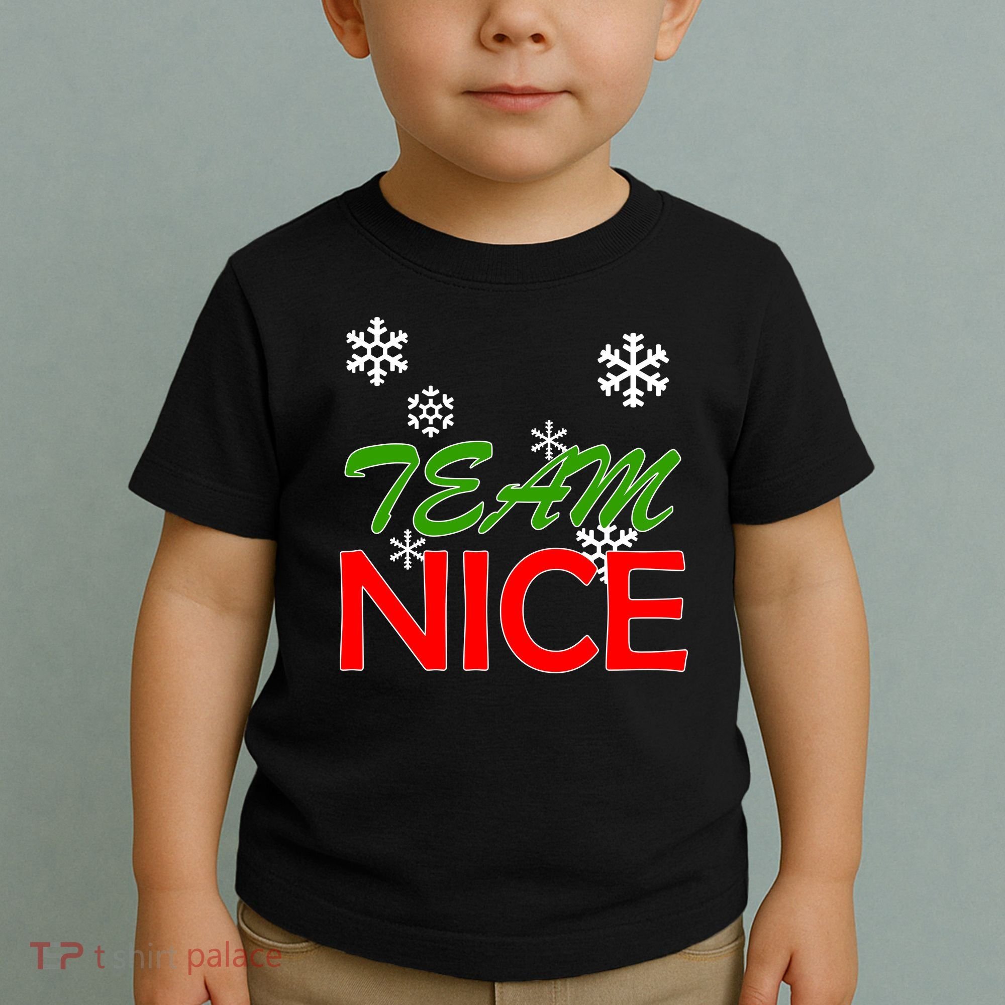 Team Nice Santa's Nice List Toddler T-Shirt