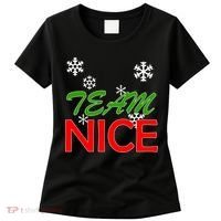 Team Nice Santa's Nice List Women's T-Shirt thumb 0