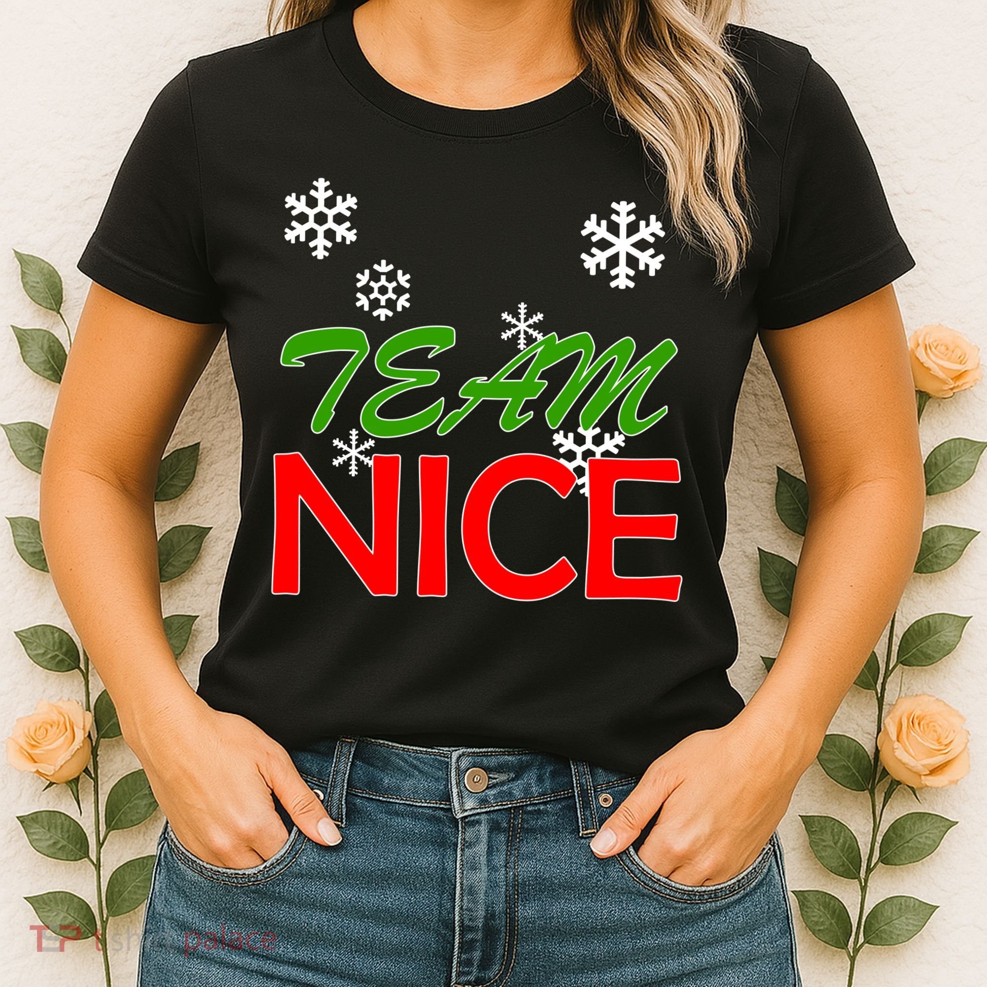 Team Nice Santa's Nice List Women's T-Shirt