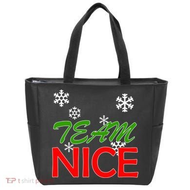 Team Nice Santa's Nice List Tote Bag