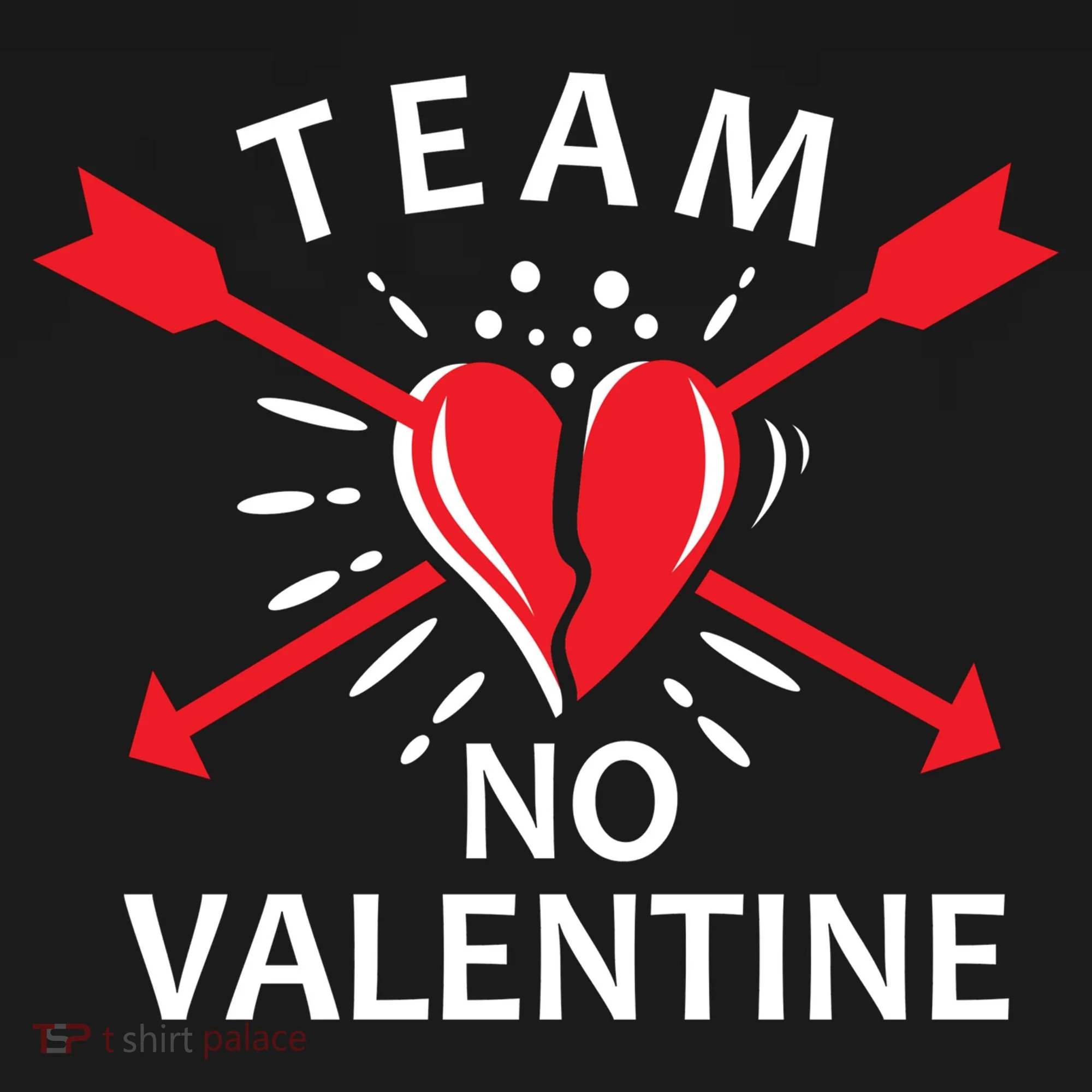 Team No Valentine Doggie Tank