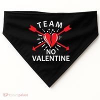 Team No Valentine USA-Made Doggie Bandana thumb 0