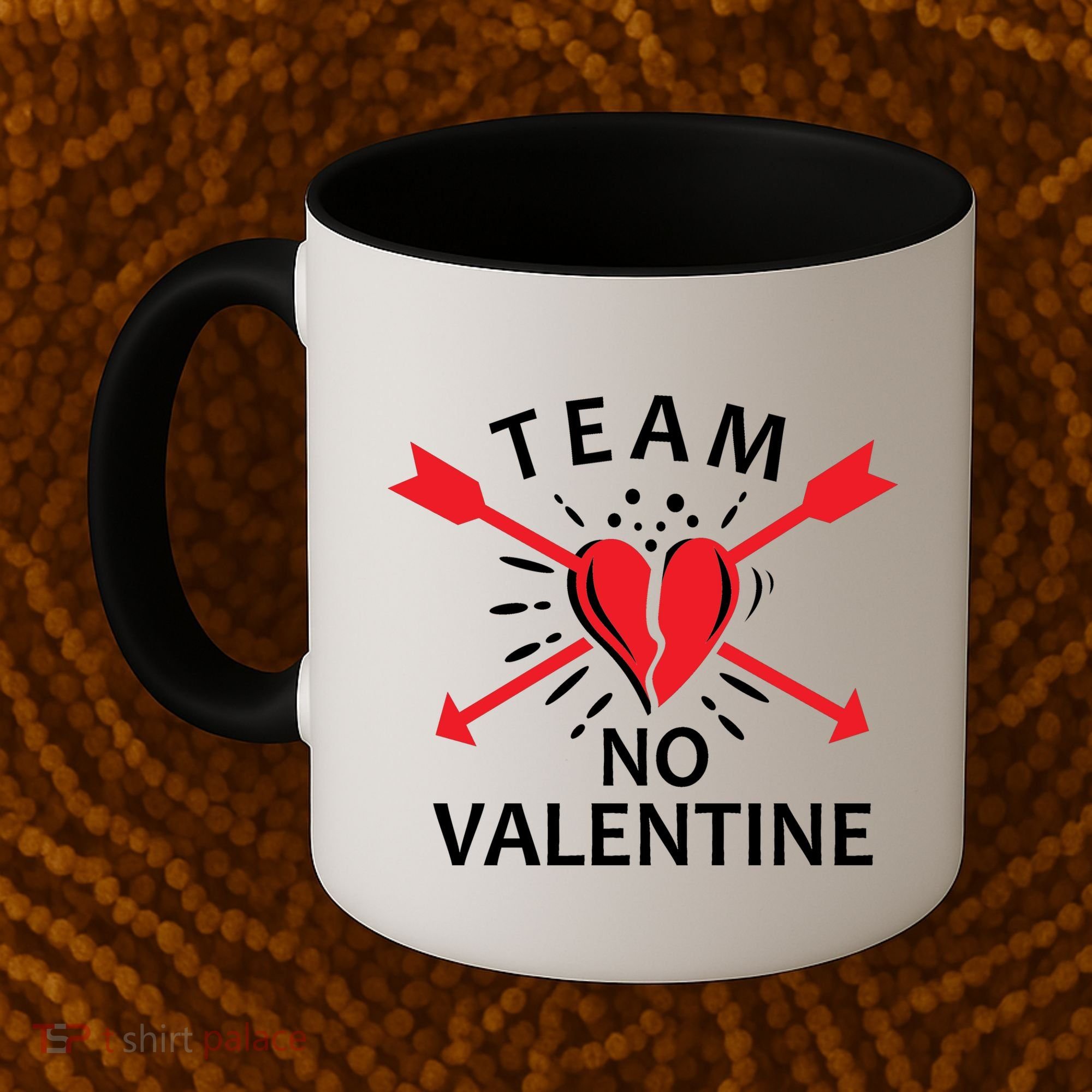 Team No Valentine Coffee Mug