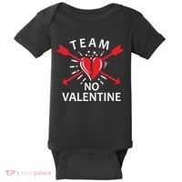 Team No Valentine Baby Bodysuit thumb 0