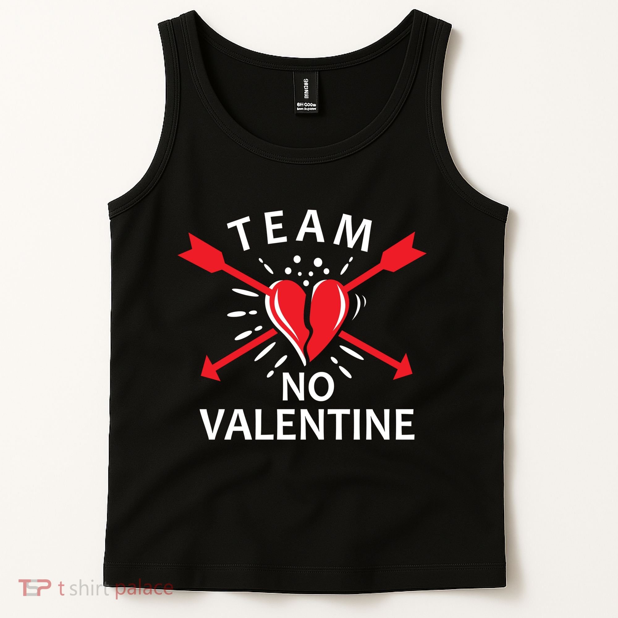Team No Valentine Tank Top