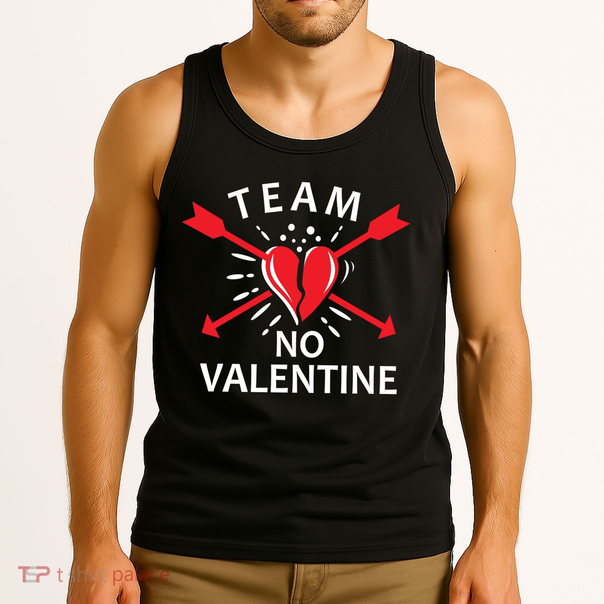 Team No Valentine Tank Top