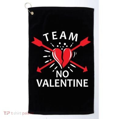 Team No Valentine Golf Towel