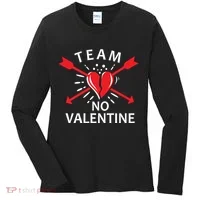 Team No Valentine Women's Long Sleeve Shirt thumb 0