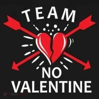 Team No Valentine Women's Long Sleeve Shirt thumb 2
