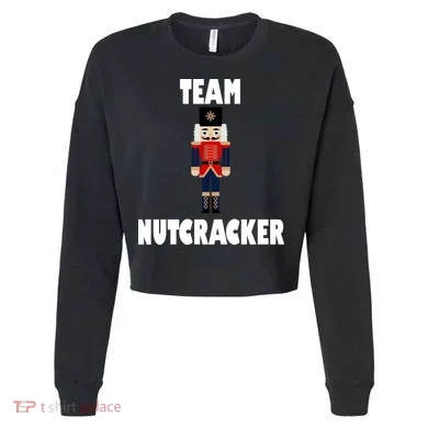 Team Nutcracker Cropped Pullover Crew
