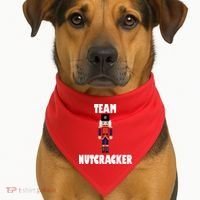 Team Nutcracker USA-Made Doggie Bandana thumb 1