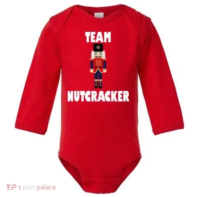 Team Nutcracker Baby Long Sleeve Bodysuit