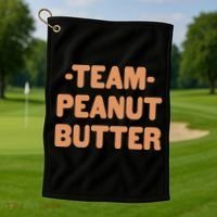 Team Peanut Butter Golf Towel thumb 1