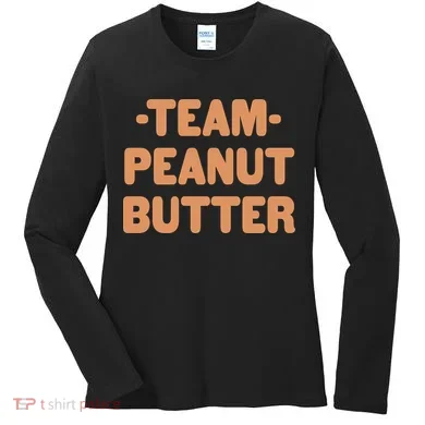 Team Peanut Butter Women's Long Sleeve Shirt