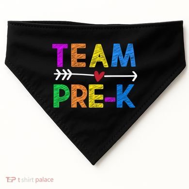 Team Pre-K  USA-Made Doggie Bandana