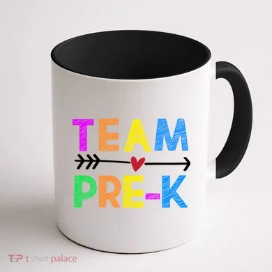 Team Pre-K  Coffee Mug back