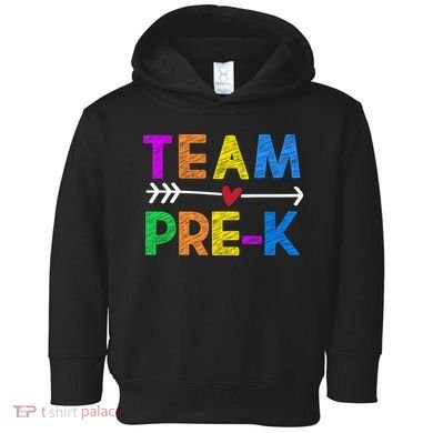 Team Pre-K  Toddler Hoodie