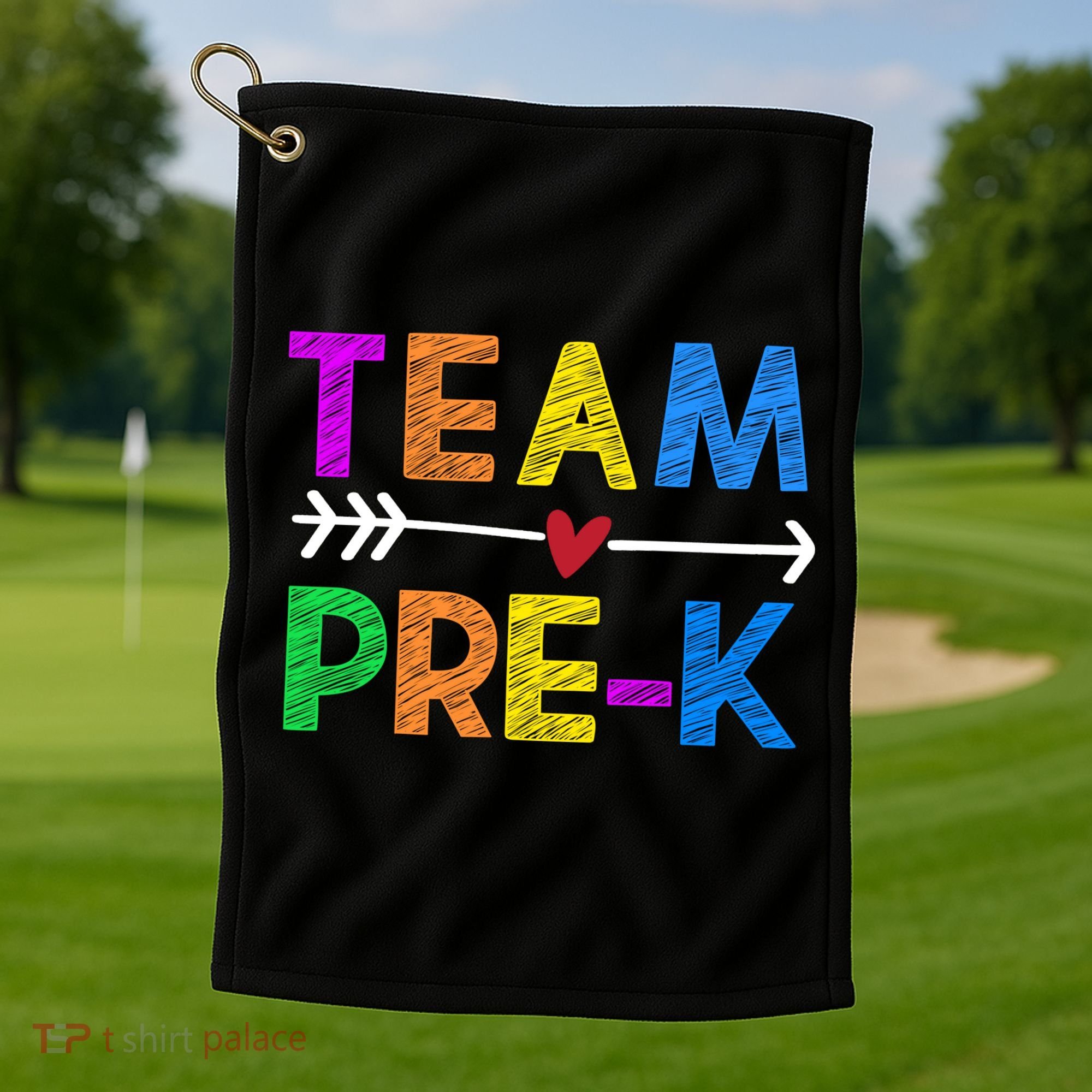 Team Pre-K  Golf Towel
