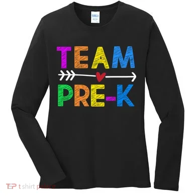 Team Pre-K  Women's Long Sleeve Shirt