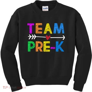 Team Pre-K  Kids Sweatshirt