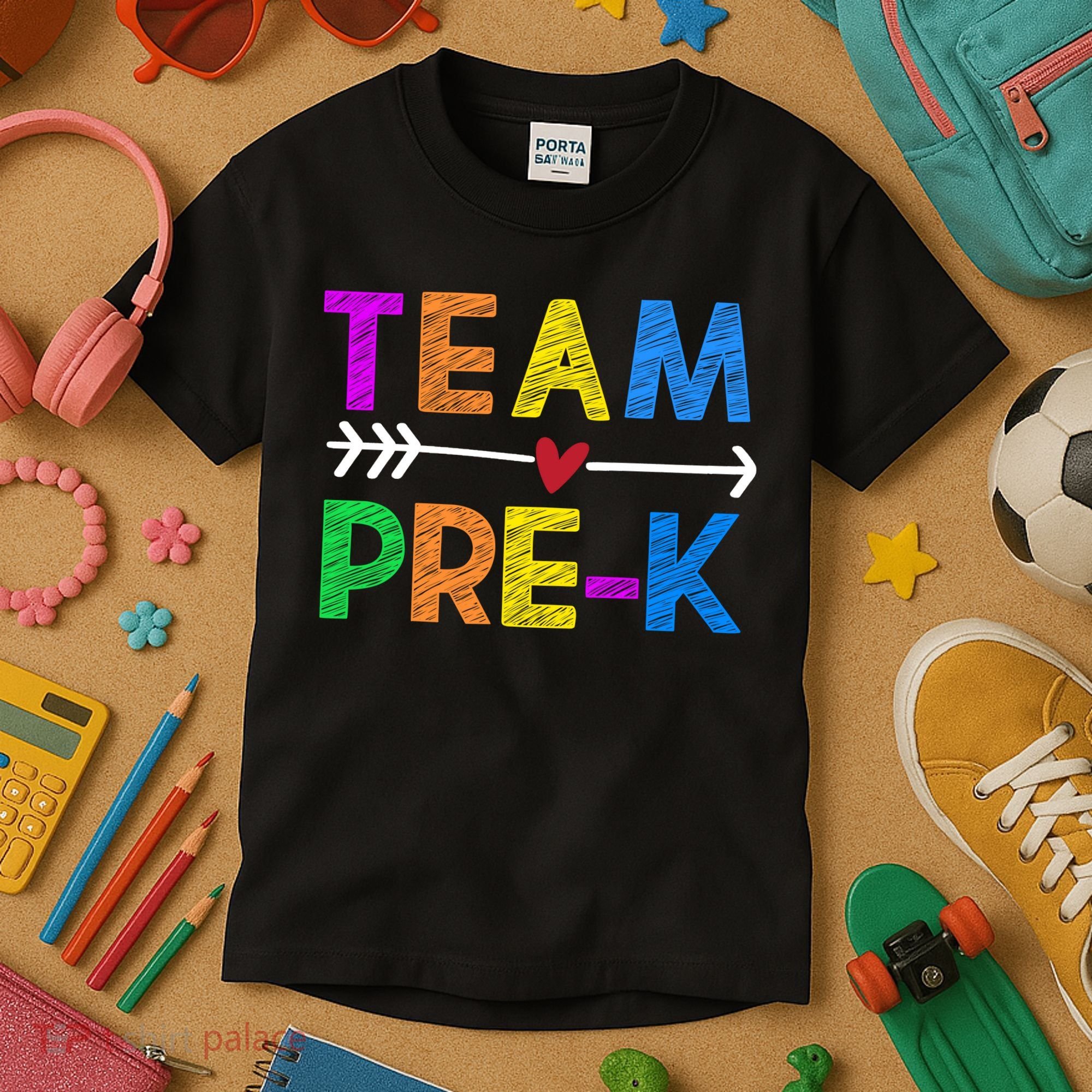 Team Pre-K  Kids T-Shirt