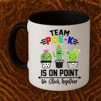 Team Pre-K Is On Point Coffee Mug thumb 2
