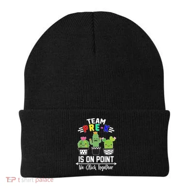 Team Pre-K Is On Point Beanie
