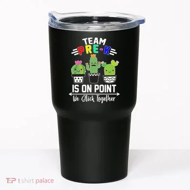 Team Pre-K Is On Point Tumbler