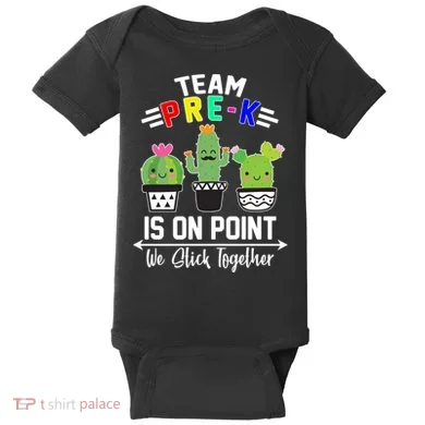 Team Pre-K Is On Point Baby Bodysuit