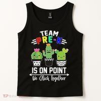 Team Pre-K Is On Point Tank Top thumb 2