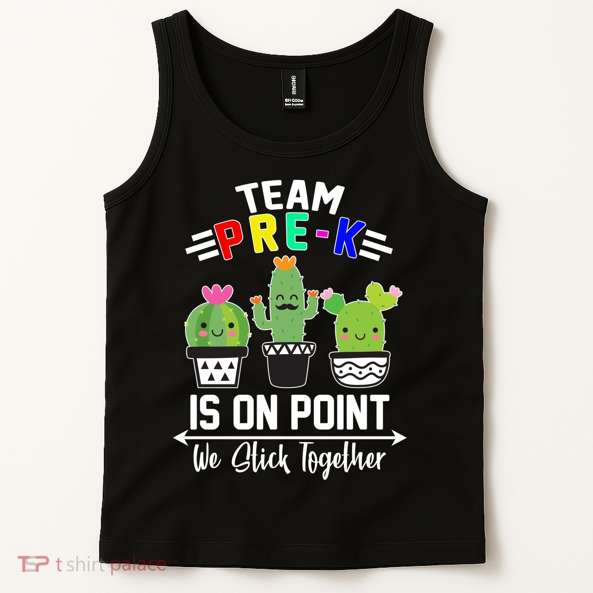 Team Pre-K Is On Point Tank Top