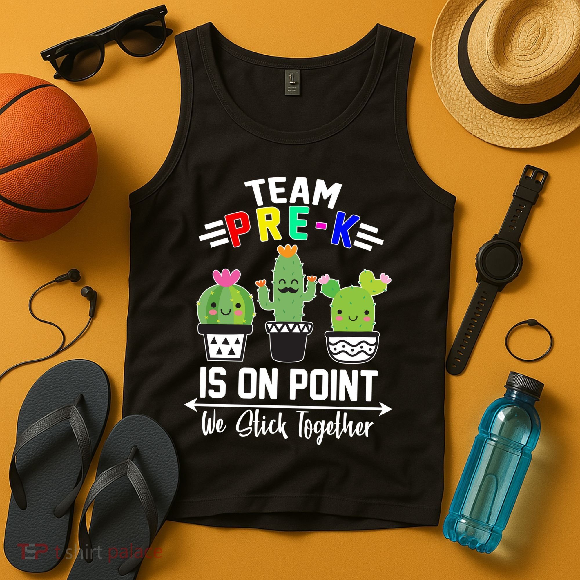 Team Pre-K Is On Point Tank Top