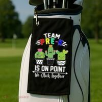 Team Pre-K Is On Point Golf Towel thumb 2