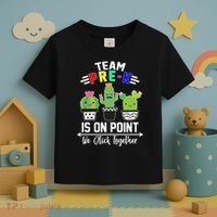 Team Pre-K Is On Point Toddler T-Shirt thumb 3