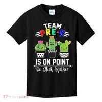 Team Pre-K Is On Point Kids T-Shirt thumb 0