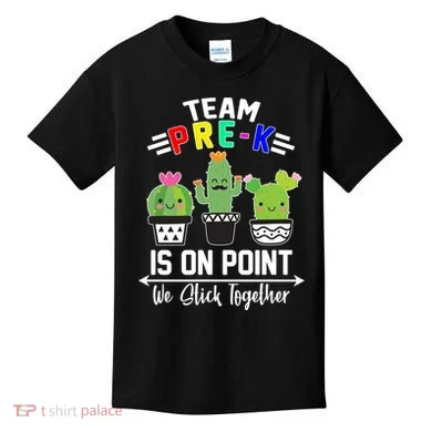 Team Pre-K Is On Point Kids T-Shirt