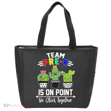 Team Pre-K Is On Point Tote Bag
