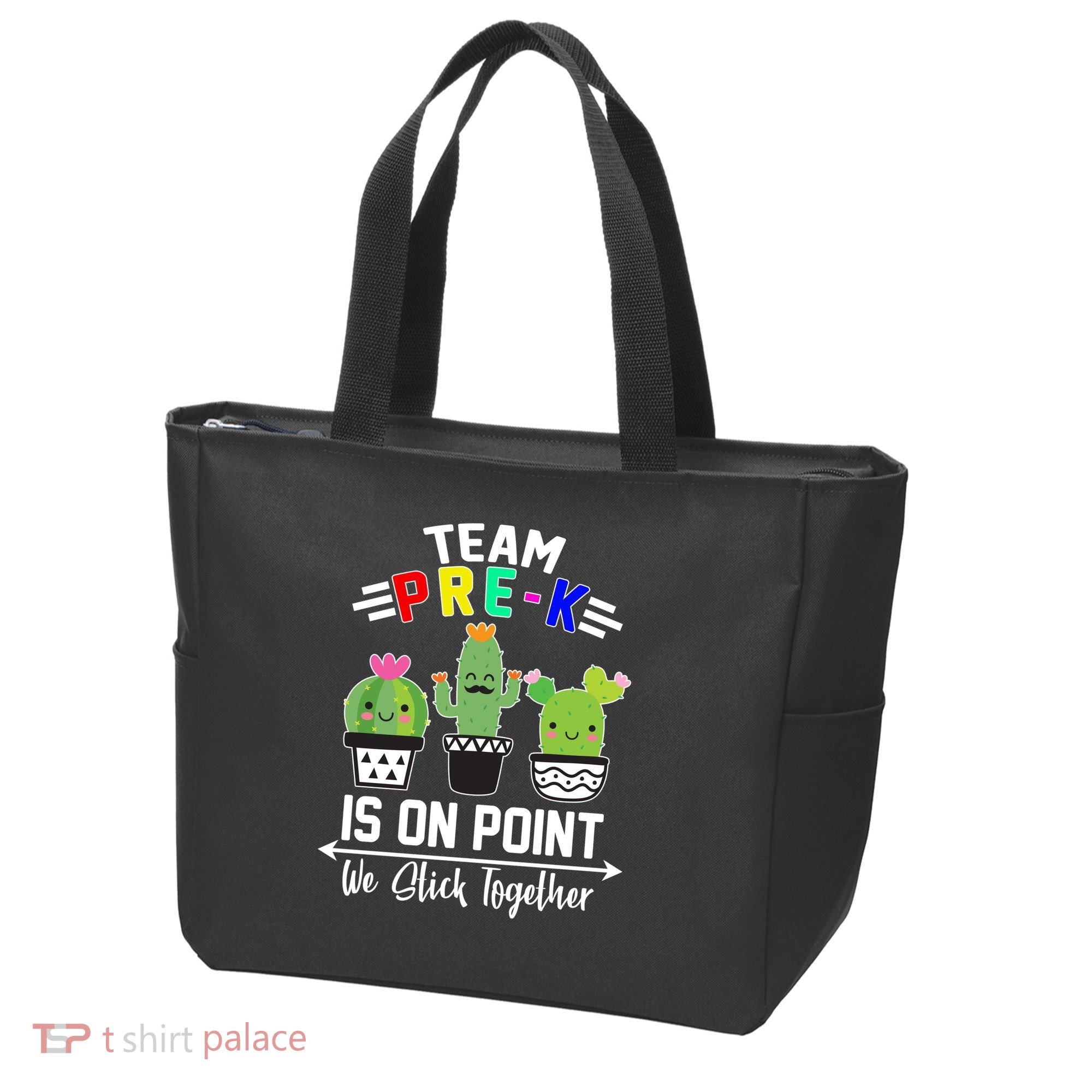 Team Pre-K Is On Point Tote Bag