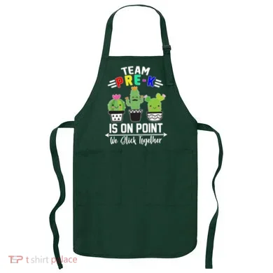 Team Pre-K Is On Point Apron