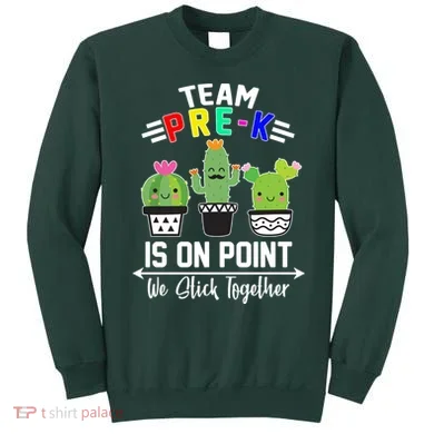 Team Pre-K Is On Point Sweatshirt