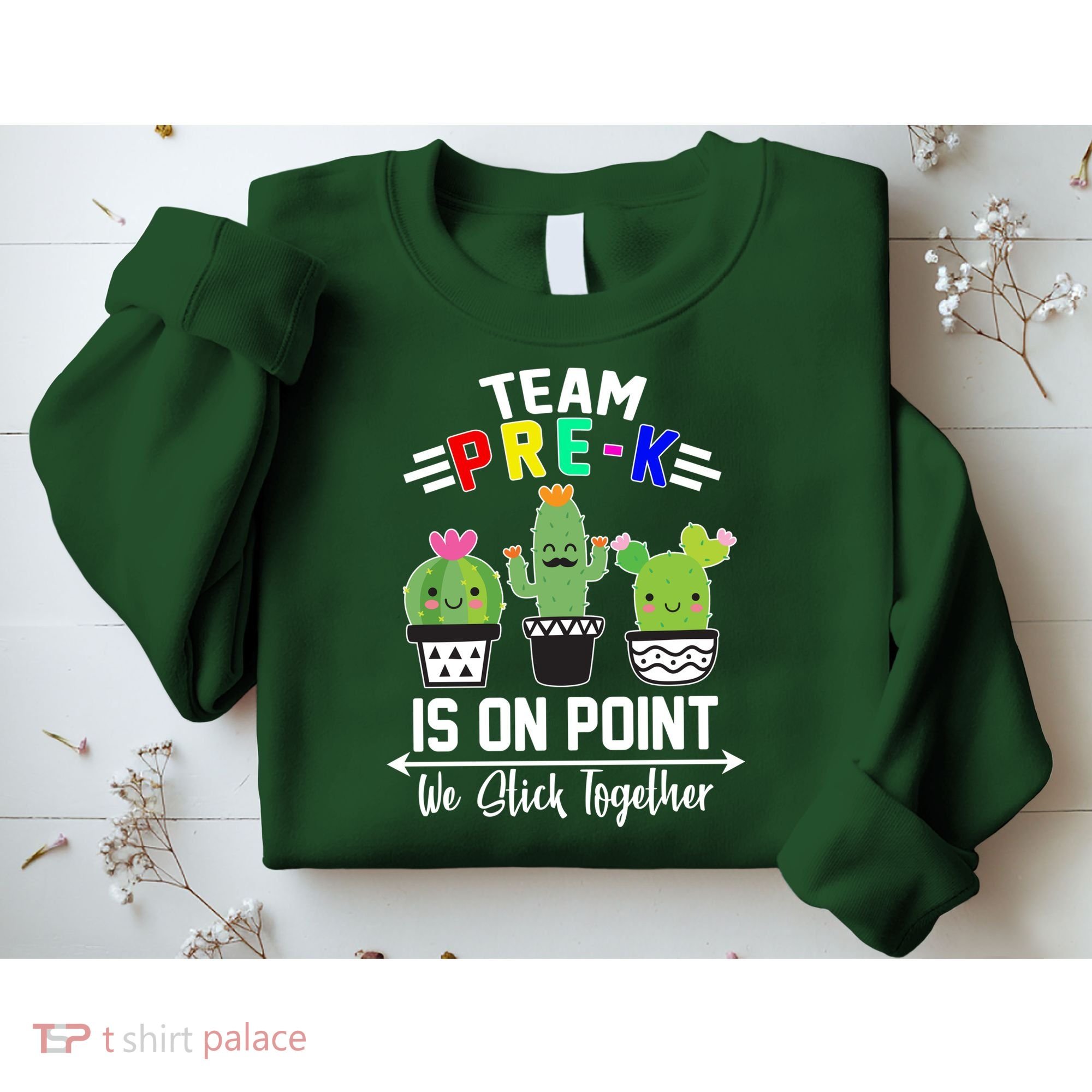 Team Pre-K Is On Point Sweatshirt
