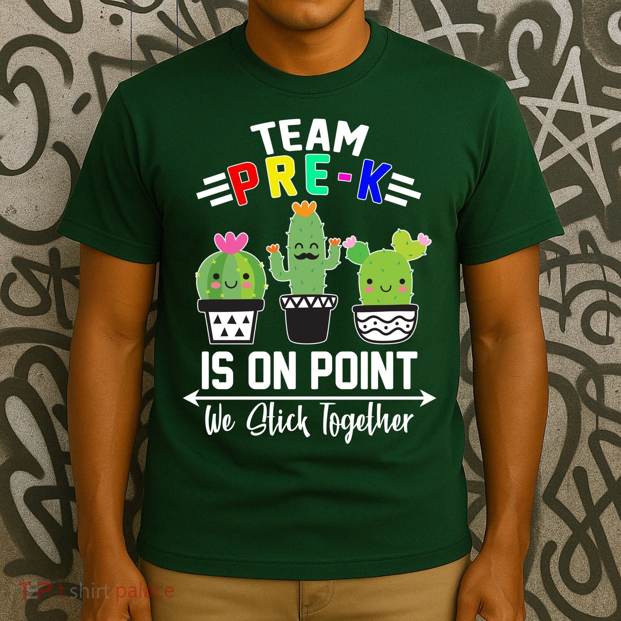 Team Pre-K Is On Point T-Shirt
