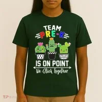 Team Pre-K Is On Point T-Shirt thumb 4