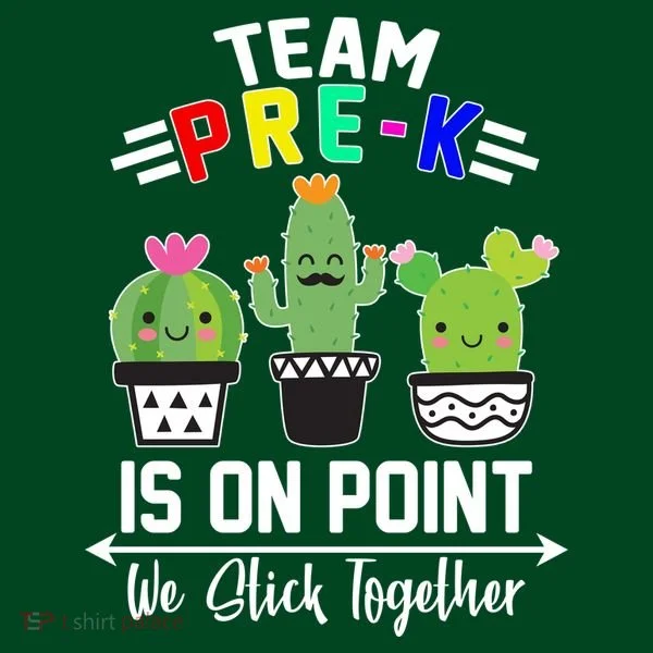 Team Pre-K Is On Point T-Shirt