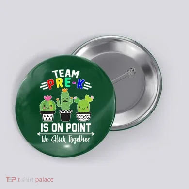 Team Pre-K Is On Point Button