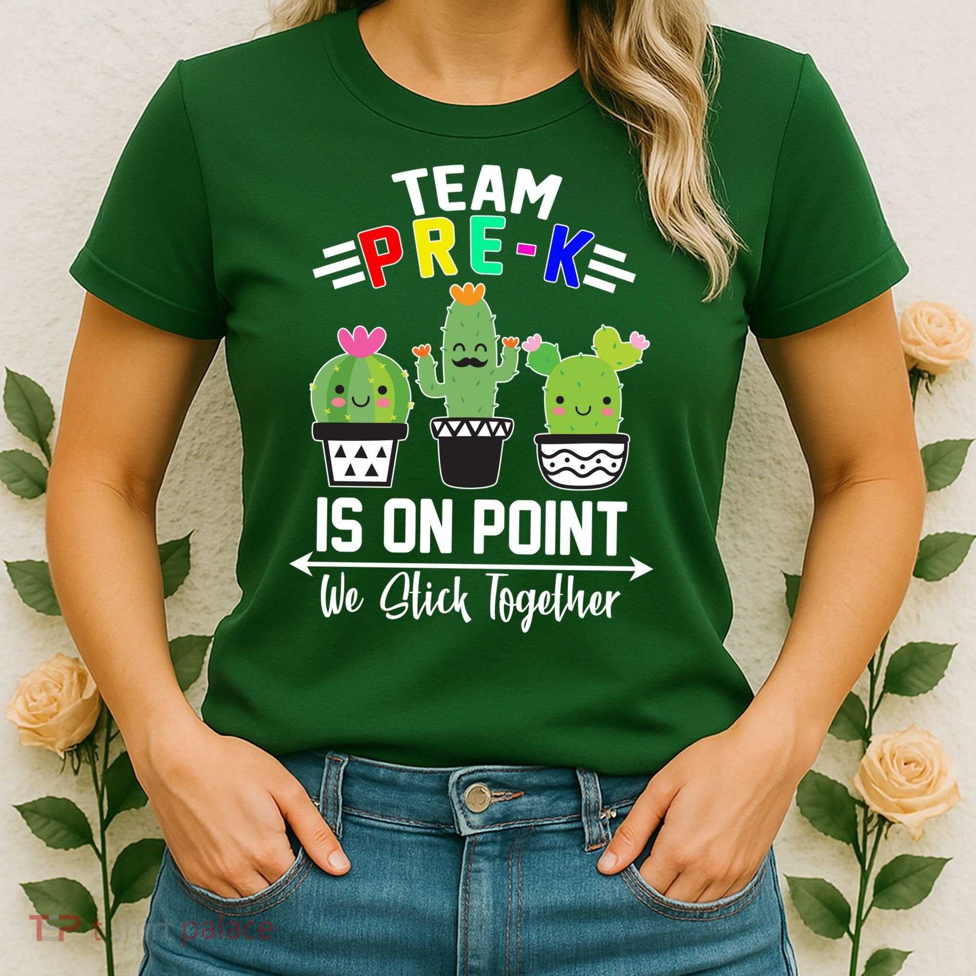 Team Pre-K Is On Point Women's T-Shirt
